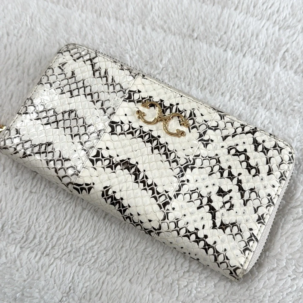 C Wonder Snakeskin Wallet - Picture 1 of 13